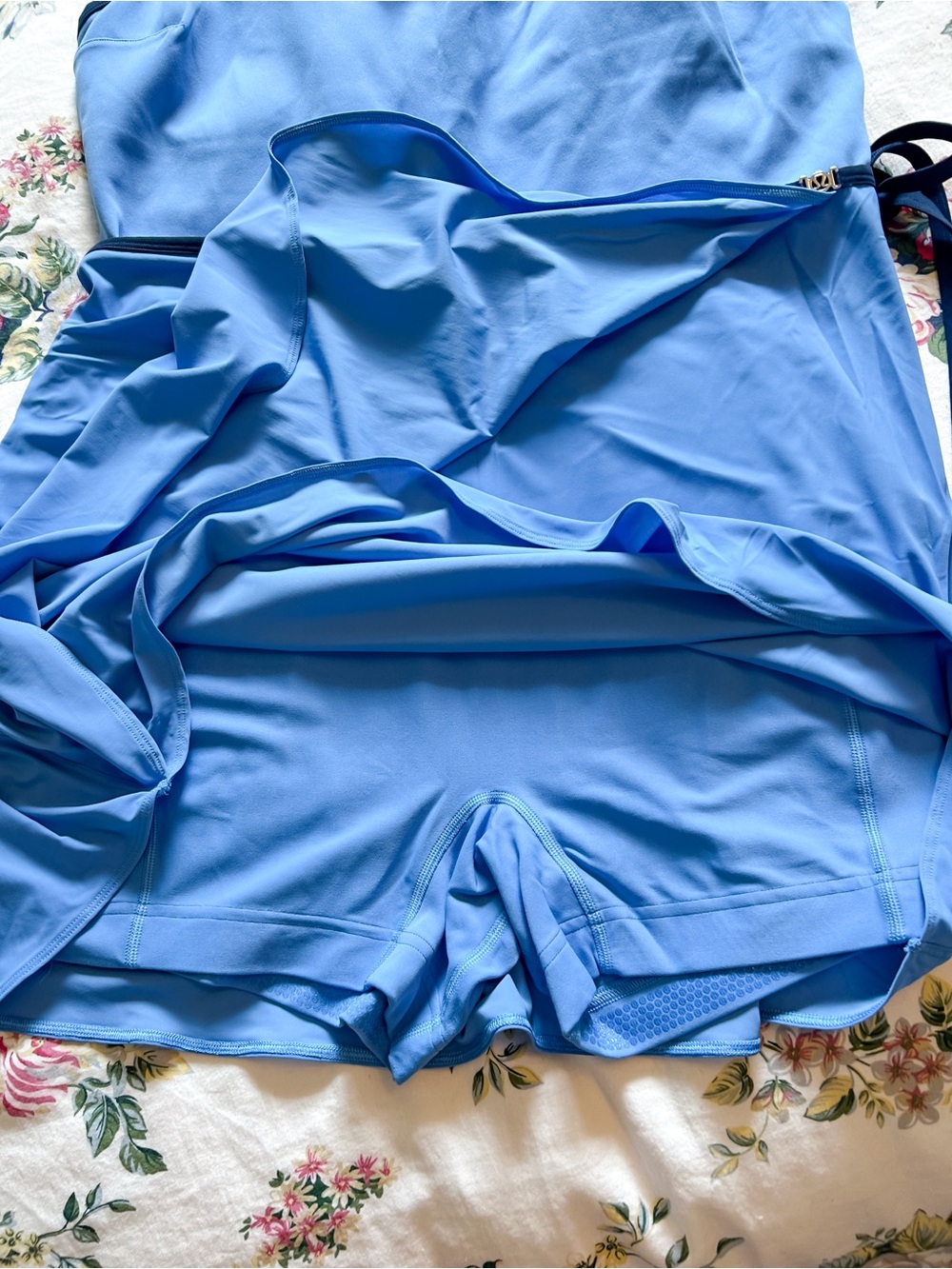 NWOT lululemon Wrap-Front Tennis Dress Pool Party/Club Blue size XL - Picture 3 of 6
